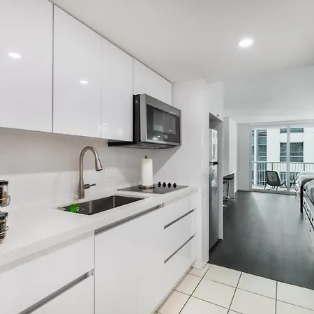 Studios In Brickell With Pool, Gym, Free Parking And Game Room Miami Exterior photo